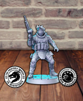 Velikan 3D-printed model