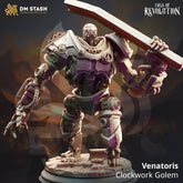 Venatoris - Clockwork Golem 3D-printed model