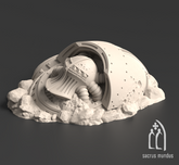 Verridan Remains 3D-printed model