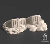 Verridan Trenches 3D-printed model