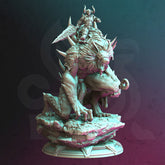Werewolf Rider Morian - The Printable Dragon