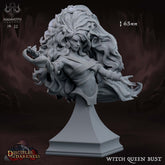 Witch Queen Bust 3D-printed model
