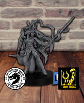 Witch 3D-printed model