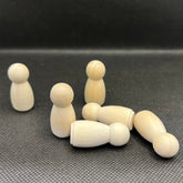 Wooden Figures 3D-printed model