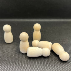 Wooden Figures 3D-printed model