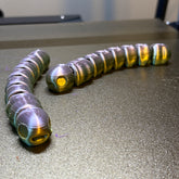 Worm 3D-printed model