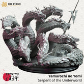 Yamarochi no Yomi - Serpent of the Underworld 3D-printed model