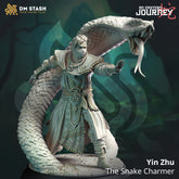 Yin Zhu - The Snake Charmer 3D-printed model