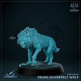 Young Sliverpelt Wolf 3D-printed model
