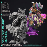 Geckold Guard Captain 3D-printed model