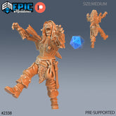 Zombie Warrior 3D-printed model