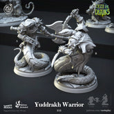 Yuddrakh Warrior 3D-printed model