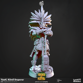Yaotl, Kíimil Emperor 3D-printed model