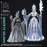 Winter Eladrin 3D-printed model