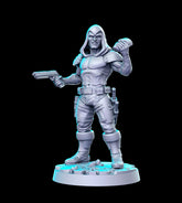 Zartan 3D-printed model