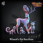 Wizard Familiars 3D-printed model