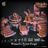 Wizard Tower Props 3D-printed model