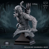 Wolding Warrior Bust 3D-printed model