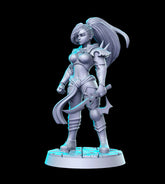 Yes 3D-printed model