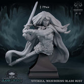 Yivekha Wandering Blade Bust 3D-printed model