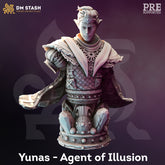 Yunas Bust 3D-printed model
