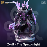 Zyril The Spellknight 3D-printed model