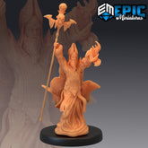 Yellow Bishop Invoking - The Printable Dragon