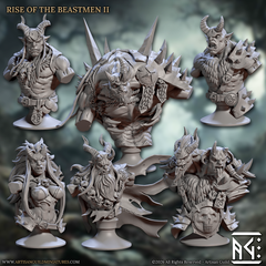 Rise of the Beastmen Busts