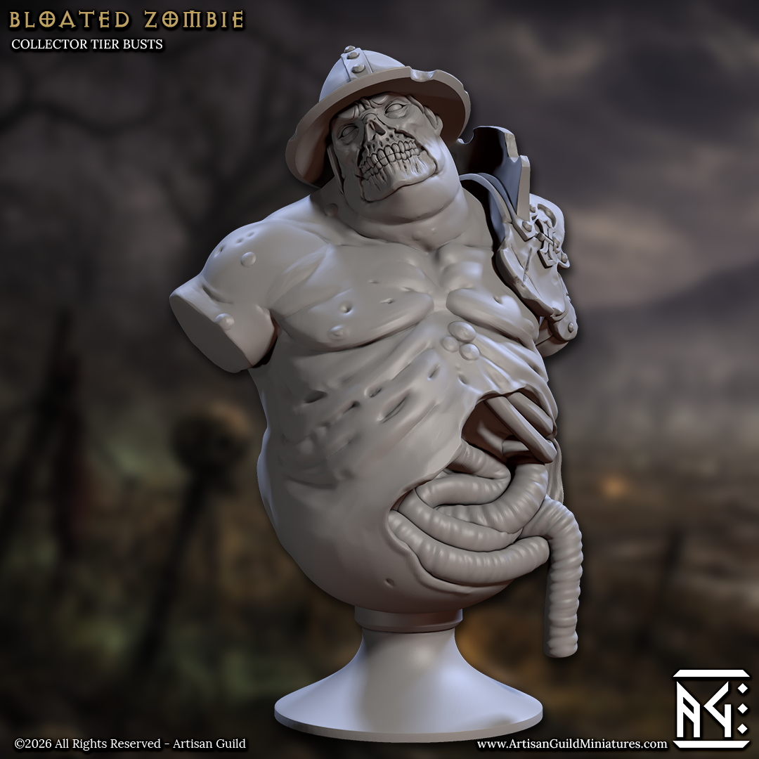 Bloated Zombie Bust
