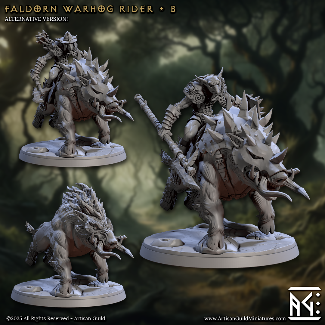 Faldorn Warhog Rider