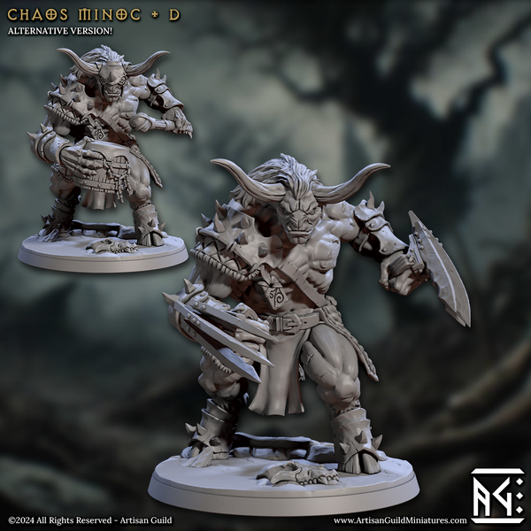 Chaos Minocs 3D-printed model