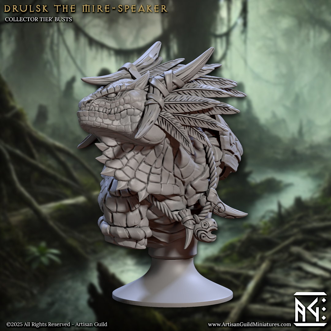 Drulsk The Mire-Speaker Bust