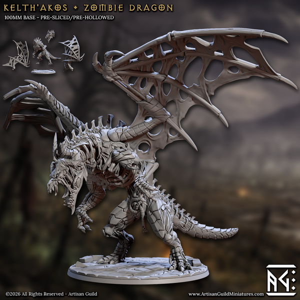 Kelth'akos Zombie Dragon