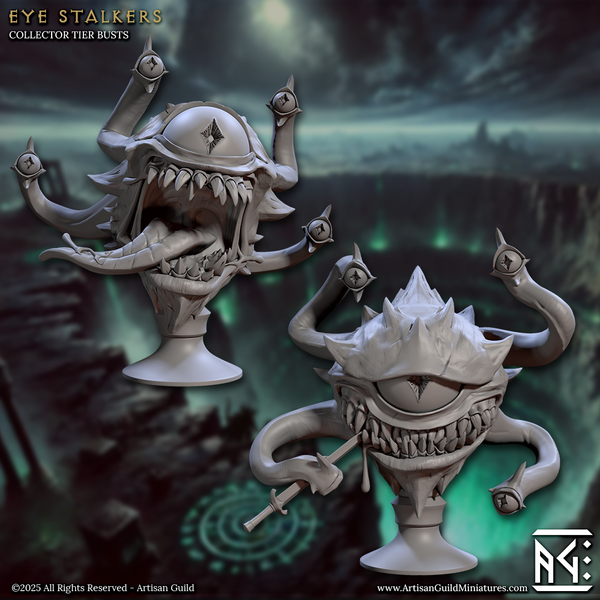 Eye Stalkers 3D-printed model