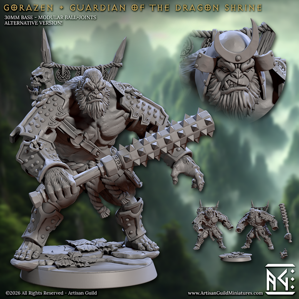Gorzaen Guardian Of The Dragon Shrine