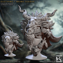 Guzthrog Orhog Shaman Bust
