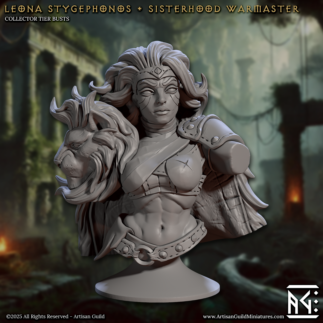 Leona Stygephonos Bust