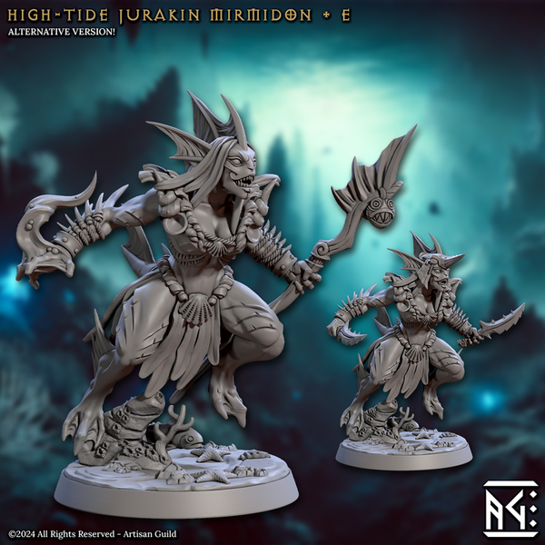 High-Tide Jurakin Mirmidon 3D-printed model