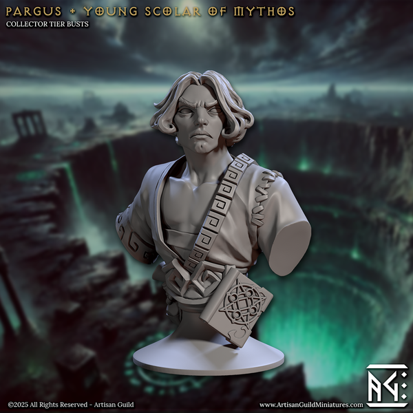 Pargus 3D-printed model