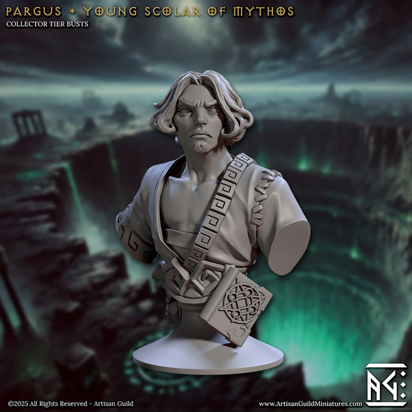 Pargus 3D-printed model