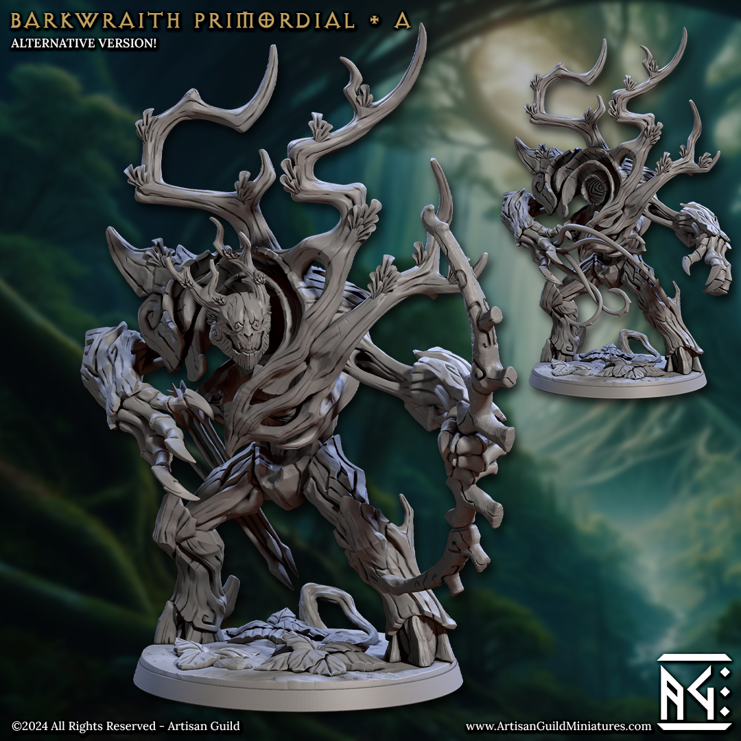 Barkwraith Primordials 3D-printed model