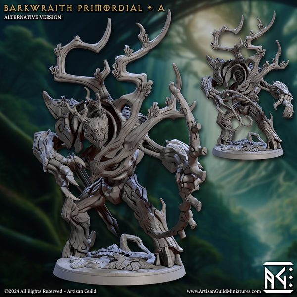 Barkwraith Primordials 3D-printed model
