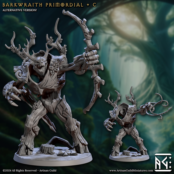 Barkwraith Primordials 3D-printed model