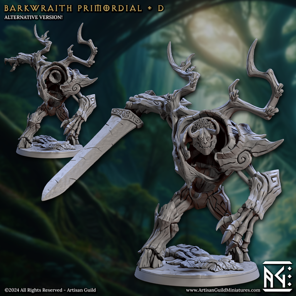Barkwraith Primordials 3D-printed model