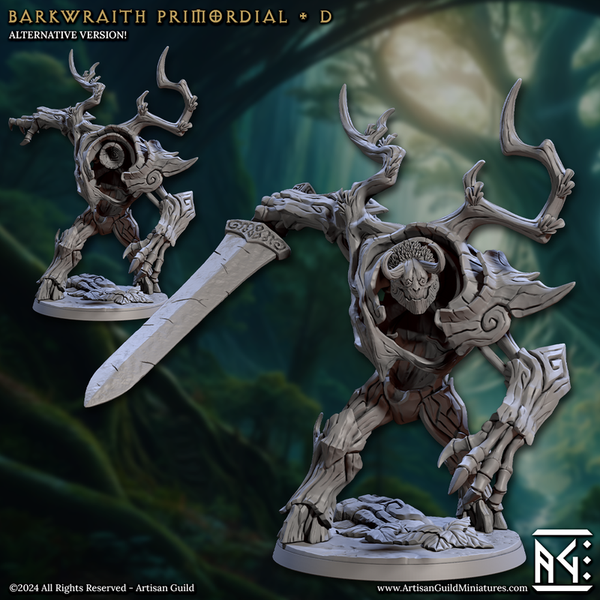 Barkwraith Primordials 3D-printed model