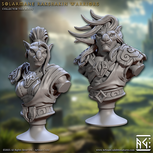 Solarmane Warrior Bust