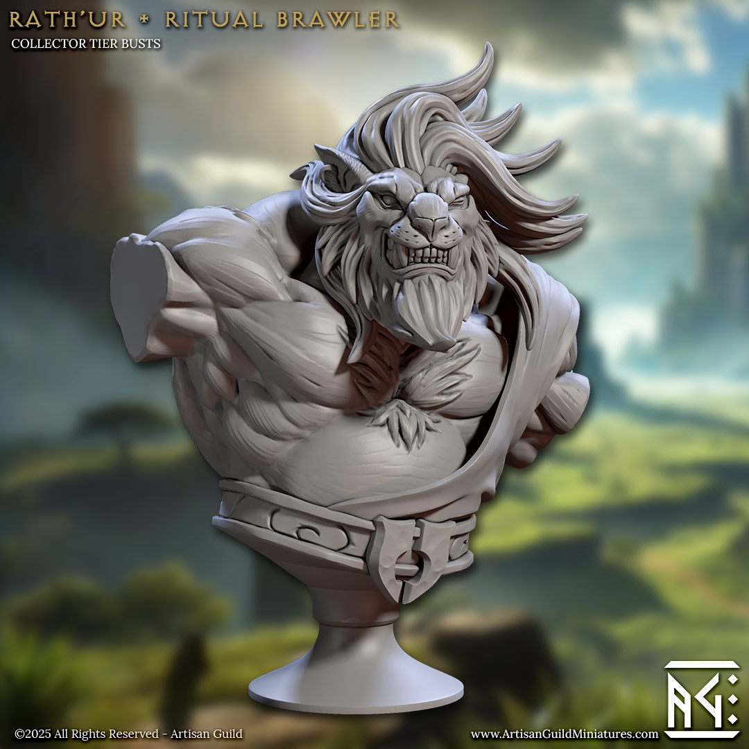 Rath'ur Ritual Brawler Bust
