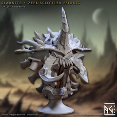 Skarnith Zeek Scuttler Psionic Bust