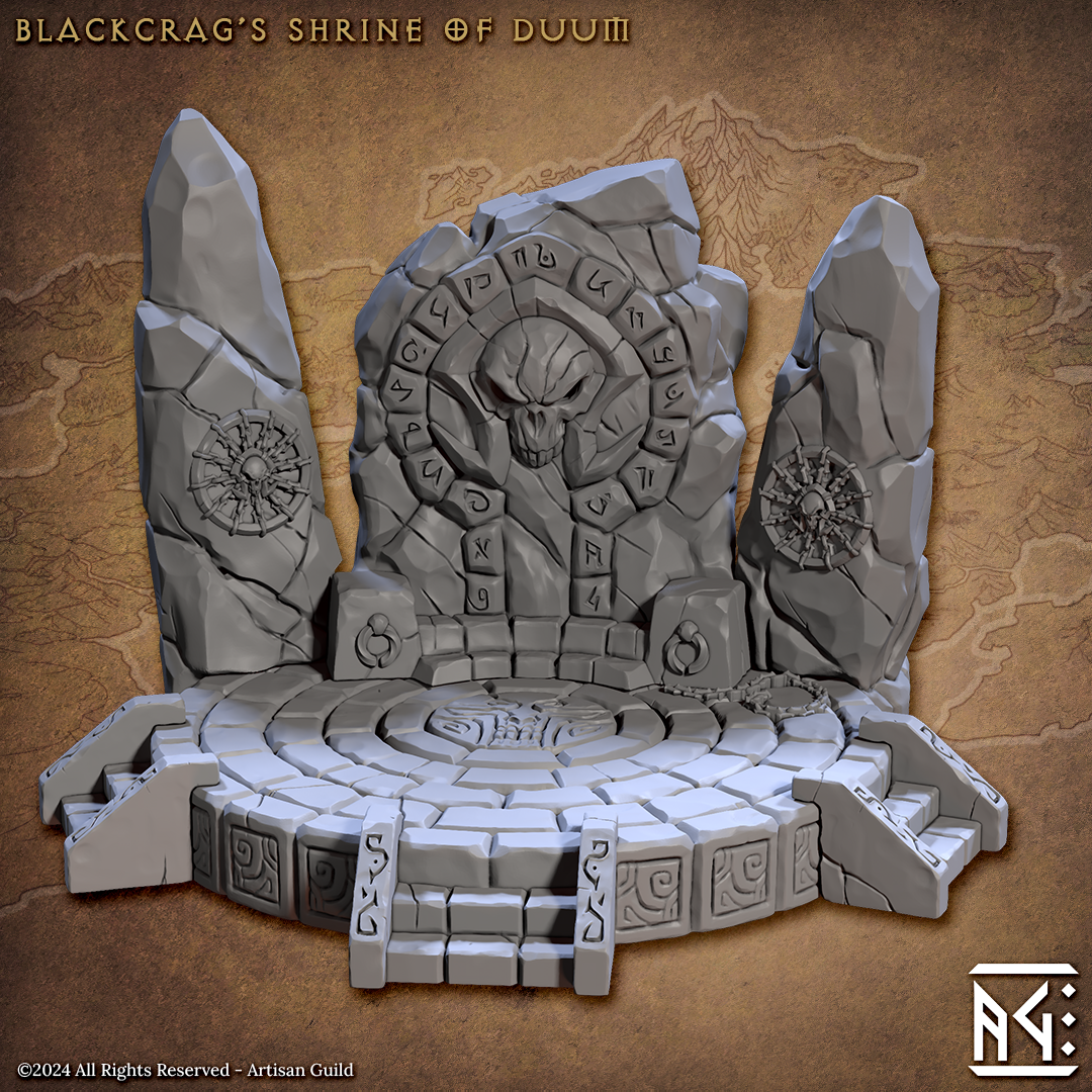 Goradrash - Blackcrag Manticore 3D-printed model
