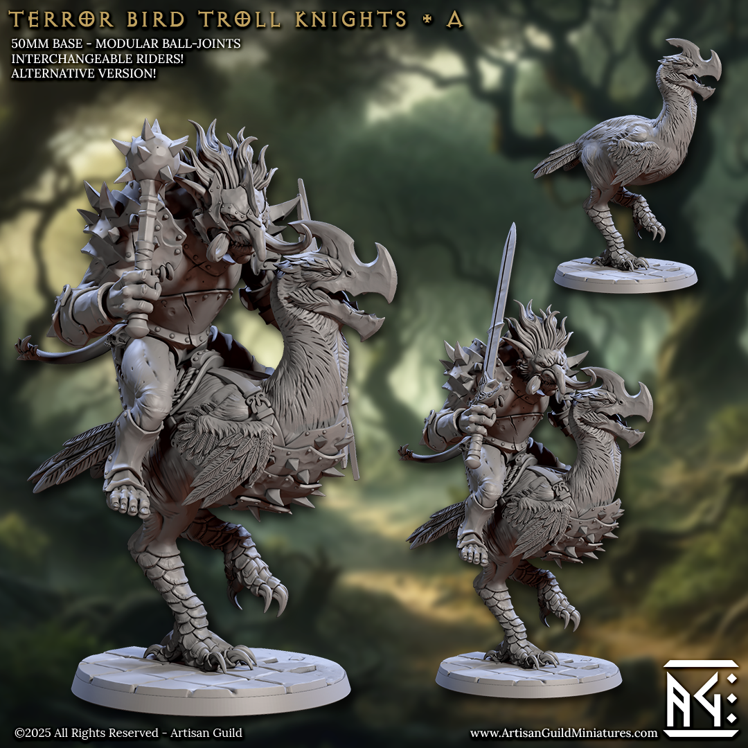 Terror Bird Troll Knight